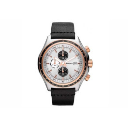 Watch strap Fossil CH2818 Leather Black 22mm